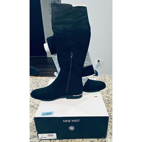 Nine West Women's Allair2 Over-The-Knee Boot - Picture 3 of 6